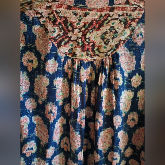 Anthropologie Tiny Floral Patterned Long Sleeve Dress Small NWOT - Picture 7 of 10